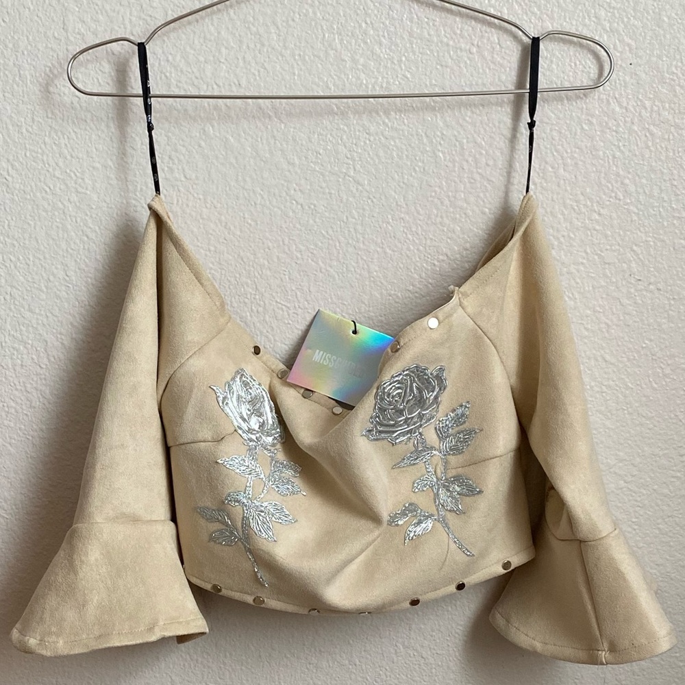 off the shoulder bell sleeve top